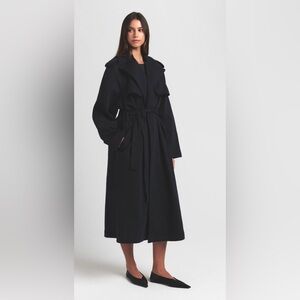 skins trench coat new medium